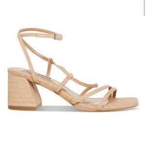 Steve Madden Women's Alyce Strappy Block-Heel Dress Sandals